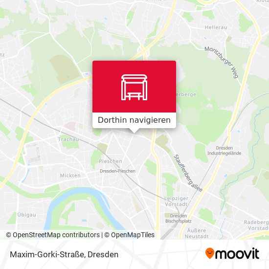 Maxim-Gorki-Straße Karte