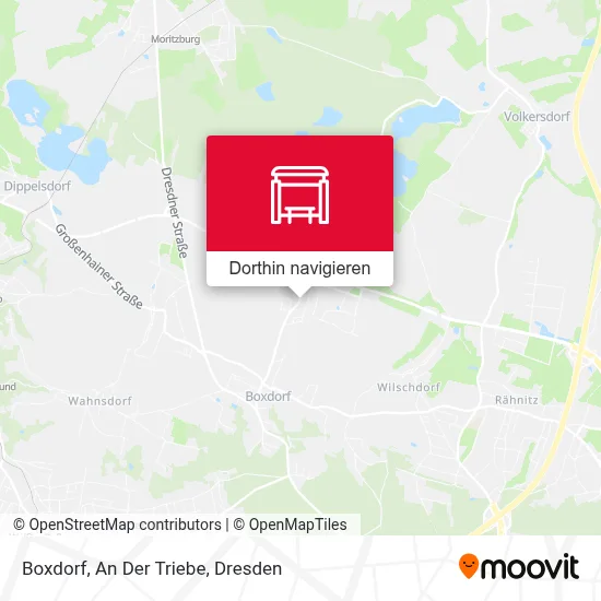 Boxdorf, An Der Triebe Karte