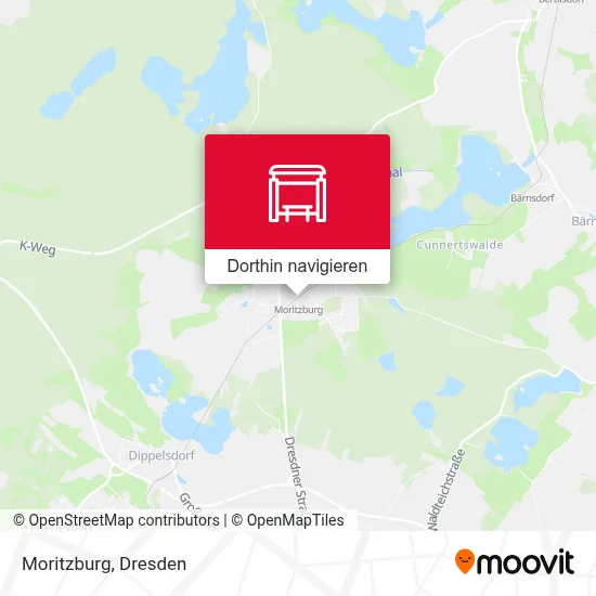 Moritzburg Karte