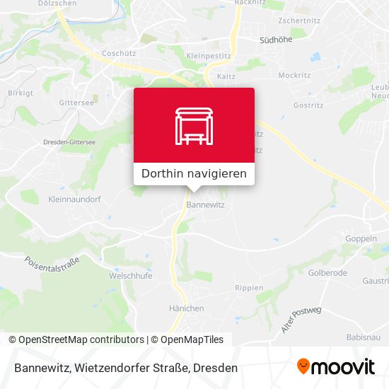 Bannewitz, Wietzendorfer Straße Karte