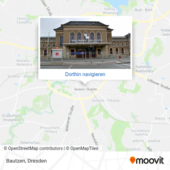 Bautzen Karte