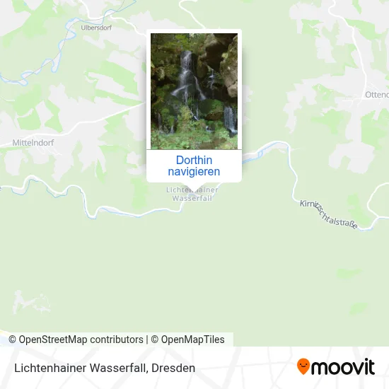 Lichtenhainer Wasserfall Karte