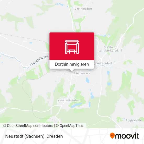 Neustadt (Sachsen) Karte