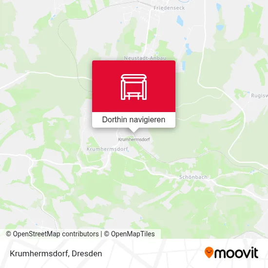 Krumhermsdorf Karte
