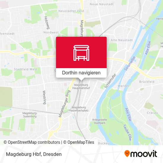 Magdeburg Hbf Karte