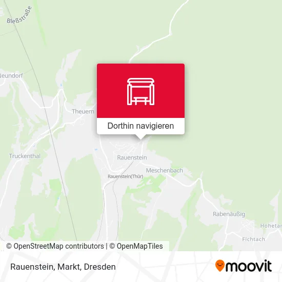 Rauenstein, Markt Karte