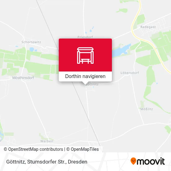 Göttnitz, Stumsdorfer Str. Karte