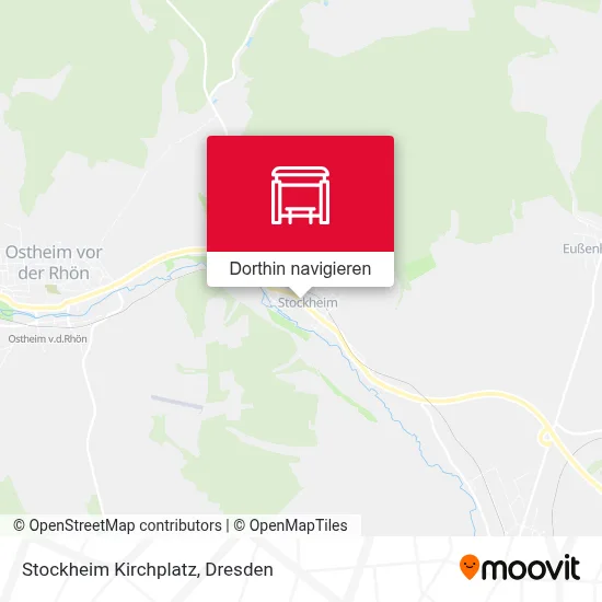 Stockheim Kirchplatz Karte
