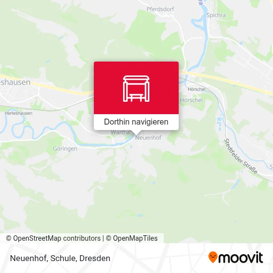 Neuenhof, Schule Karte