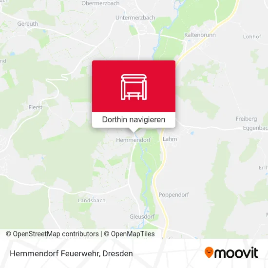 Hemmendorf Feuerwehr Karte