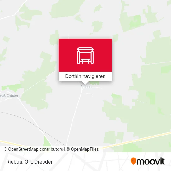Riebau, Ort Karte
