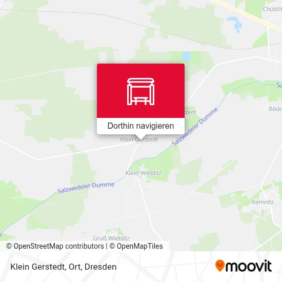 Klein Gerstedt, Ort Karte