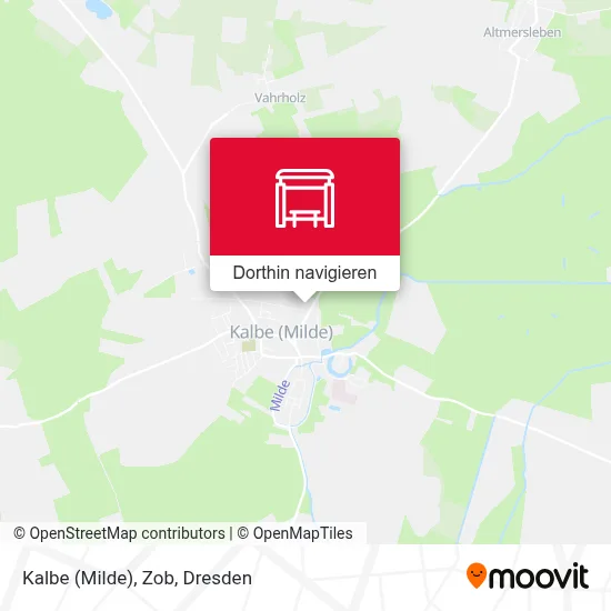 Kalbe (Milde), Zob Karte