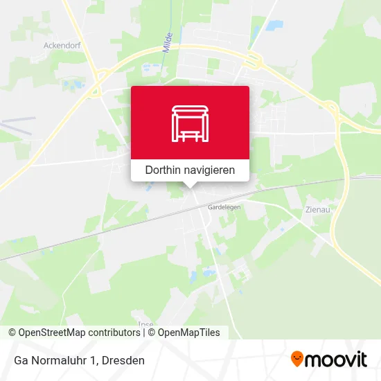 Ga Normaluhr 1 Karte