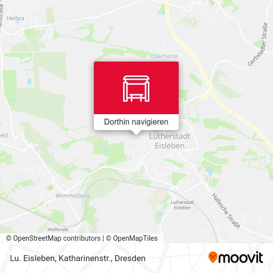 Lu. Eisleben, Katharinenstr. Karte