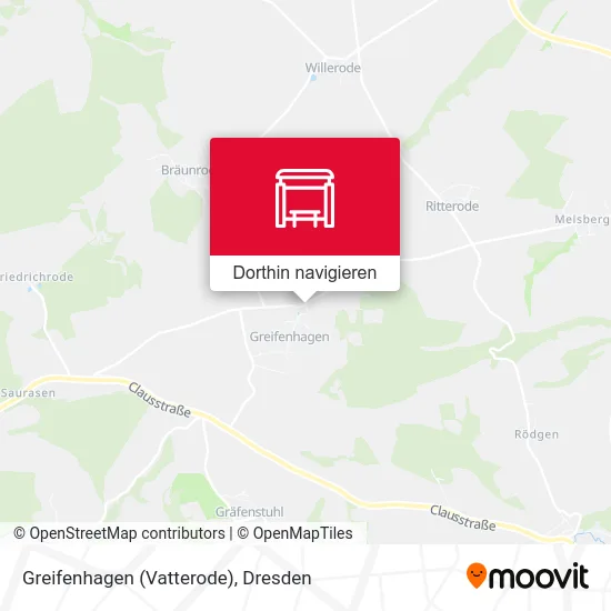 Greifenhagen (Vatterode) Karte