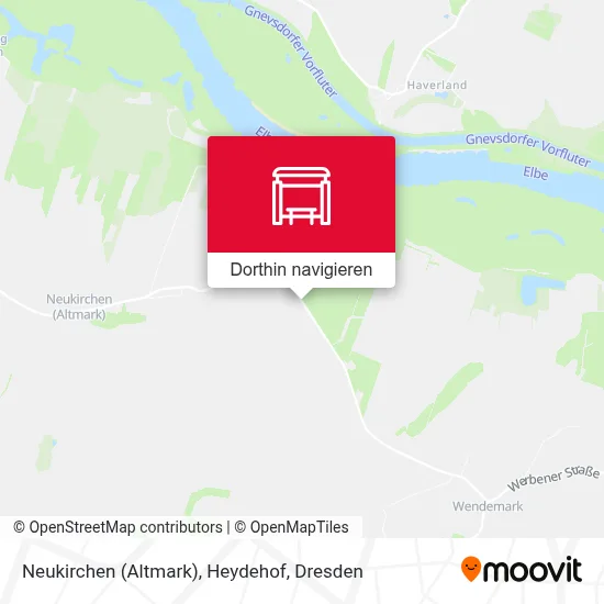 Neukirchen (Altmark), Heydehof Karte