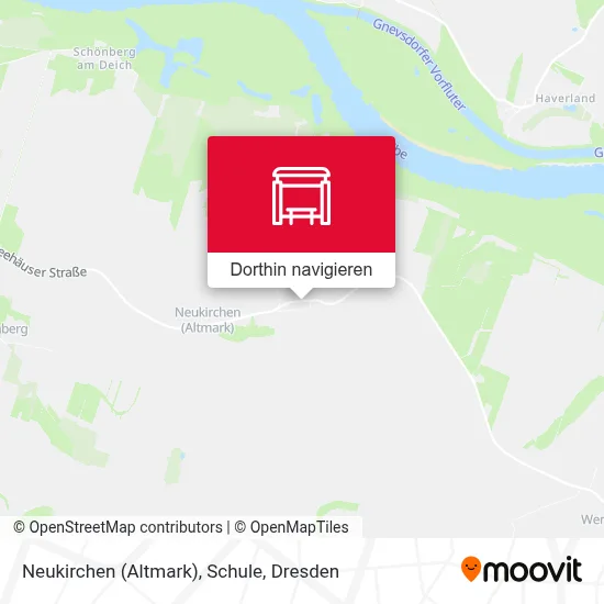 Neukirchen (Altmark), Schule Karte