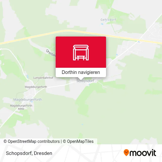 Schopsdorf Karte