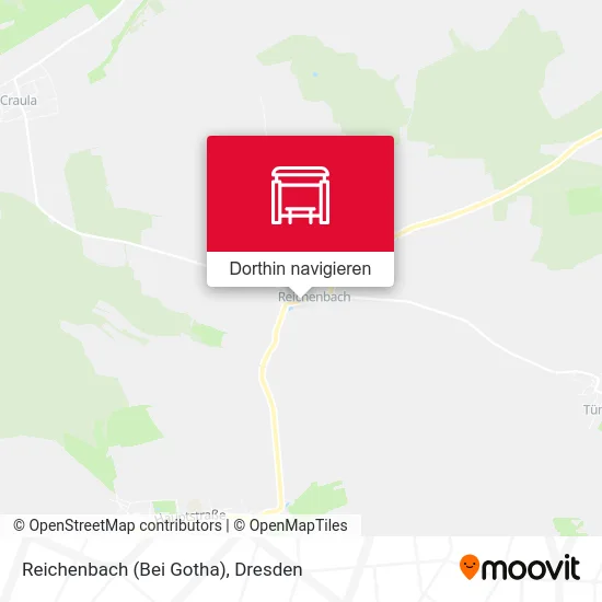 Reichenbach (Bei Gotha) Karte