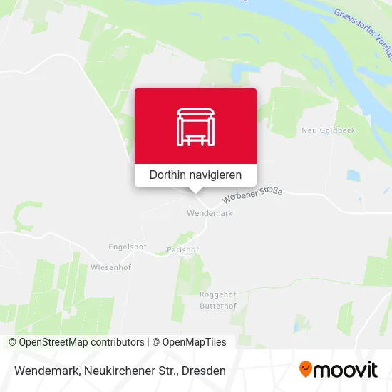 Wendemark, Neukirchener Str. Karte