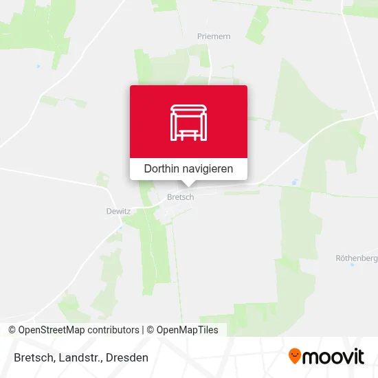 Bretsch, Landstr. Karte