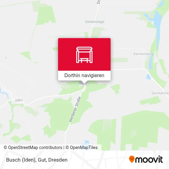Busch (Iden), Gut Karte
