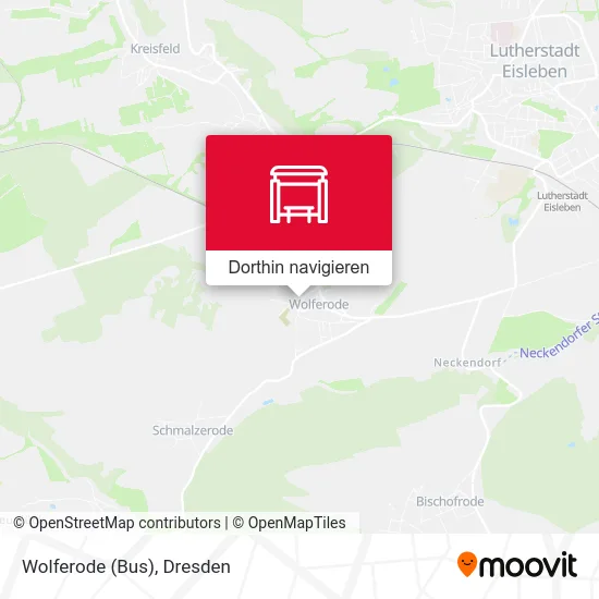 Wolferode (Bus) Karte