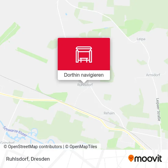 Ruhlsdorf Karte