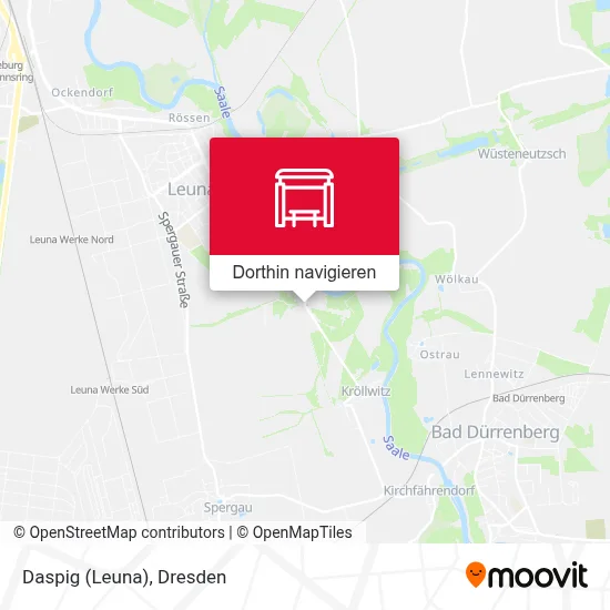 Daspig (Leuna) Karte