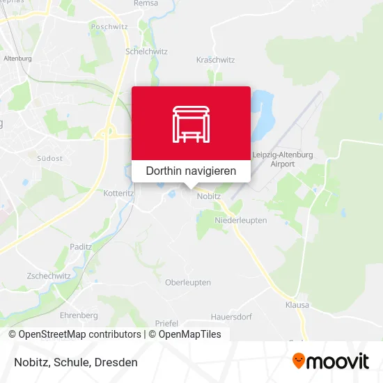 Nobitz, Schule Karte