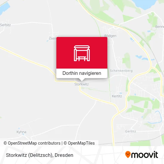 Storkwitz (Delitzsch) Karte