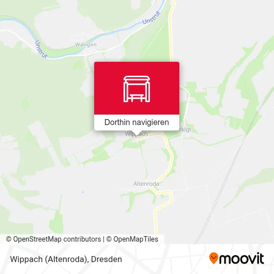 Wippach (Altenroda) Karte
