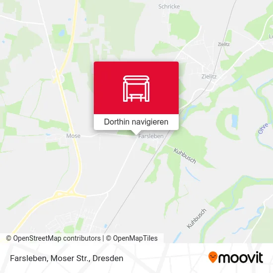 Farsleben, Moser Str. Karte