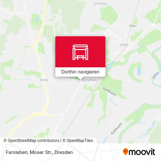 Farsleben, Moser Str. Karte