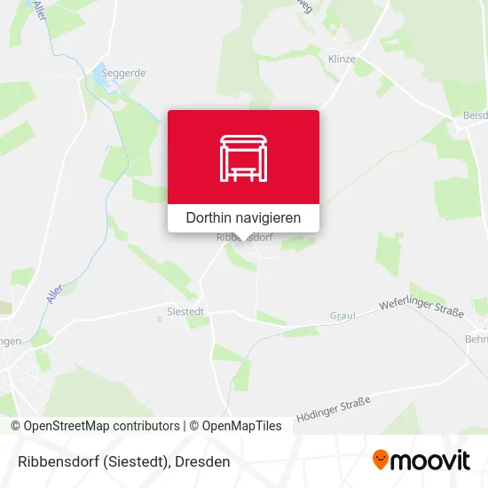 Ribbensdorf (Siestedt) Karte