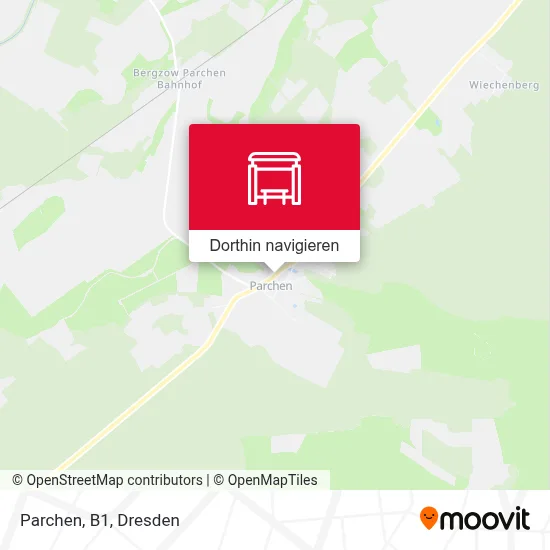 Parchen, B1 Karte