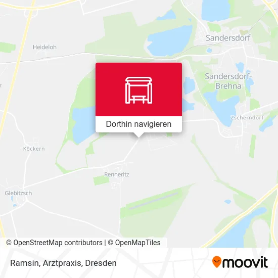 Ramsin, Arztpraxis Karte