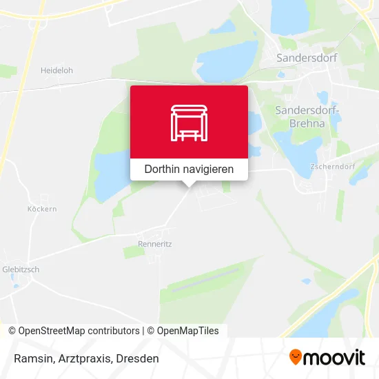 Ramsin, Arztpraxis Karte