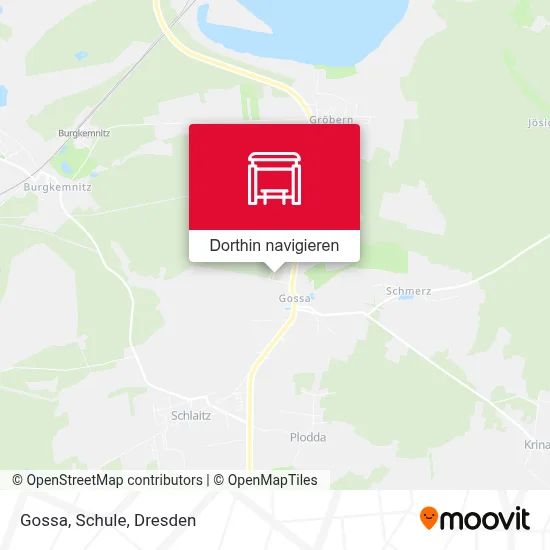 Gossa, Schule Karte