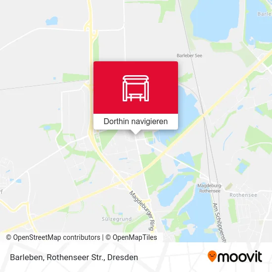 Barleben, Rothenseer Str. Karte