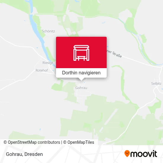 Gohrau Karte