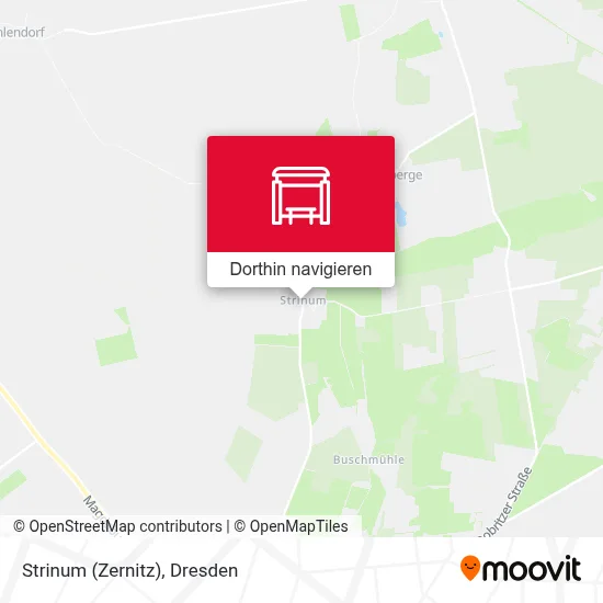 Strinum (Zernitz) Karte