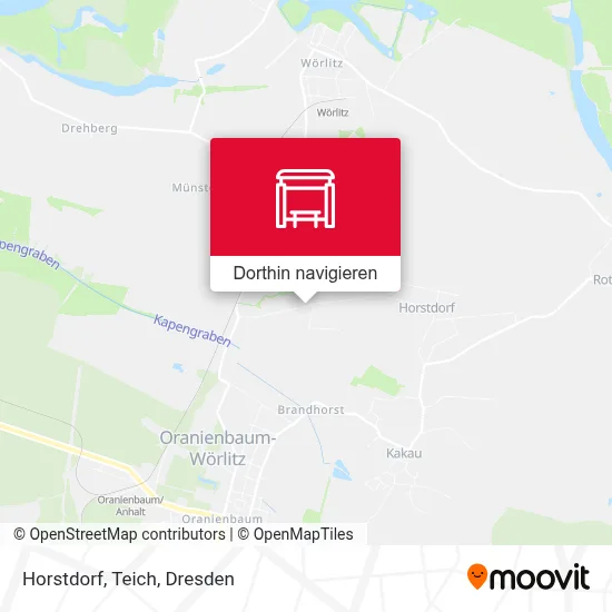 Horstdorf, Teich Karte