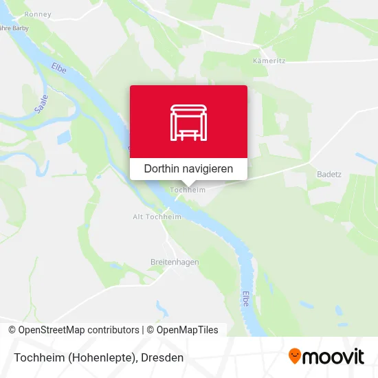 Tochheim (Hohenlepte) Karte