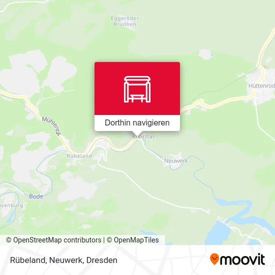 Rübeland, Neuwerk Karte