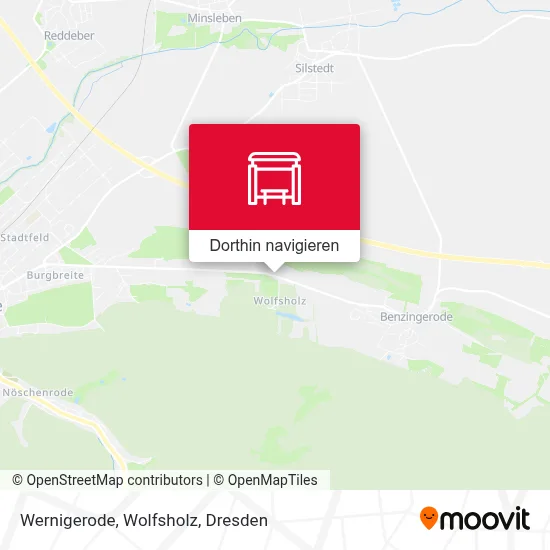 Wernigerode, Wolfsholz Karte