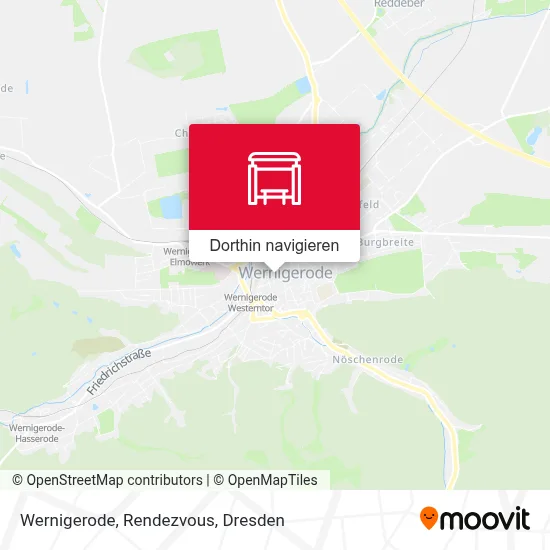 Wernigerode, Rendezvous Karte