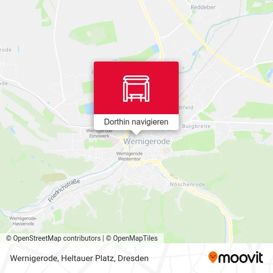 Wernigerode, Heltauer Platz Karte