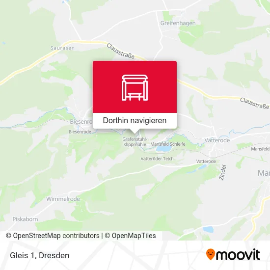 Gleis 1 Karte